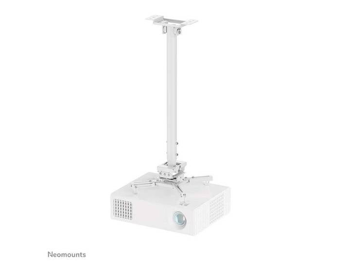 Neomounts by Newstar Beamer-Deckenhalterung Neomounts CL25-550WH1 Beamer Deckenhalterung - H 74,5-114,5 cm