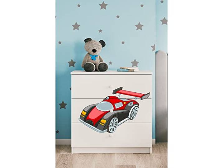 Babydream Kommode mit 3 Schubladen, Weiß