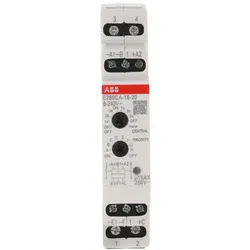 ABB E260CA-16-20 Elektronischer Stromstoßschalter 16 A, 2 Schließer, Zentral EIN/AUS, einstellbar 2CCG000976R0001