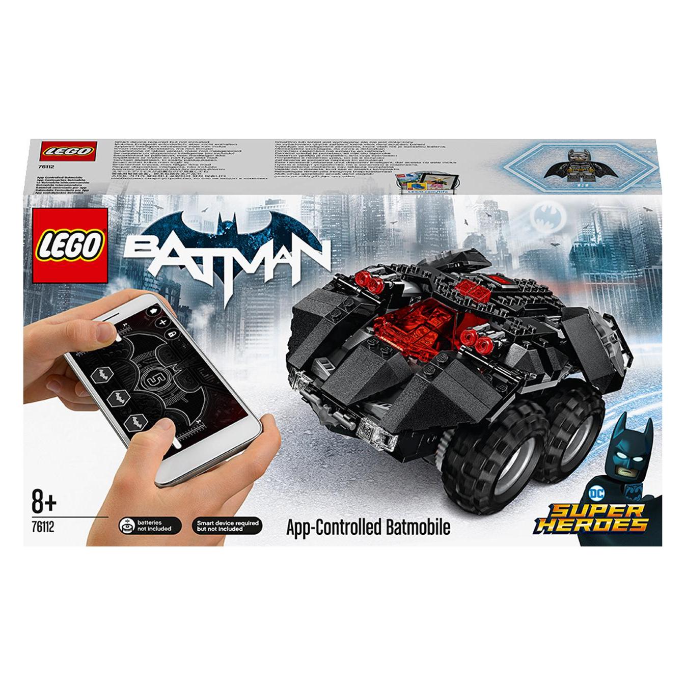 LEGO App-Gesteuertes Batmobile (76112, LEGO DC) (76112)