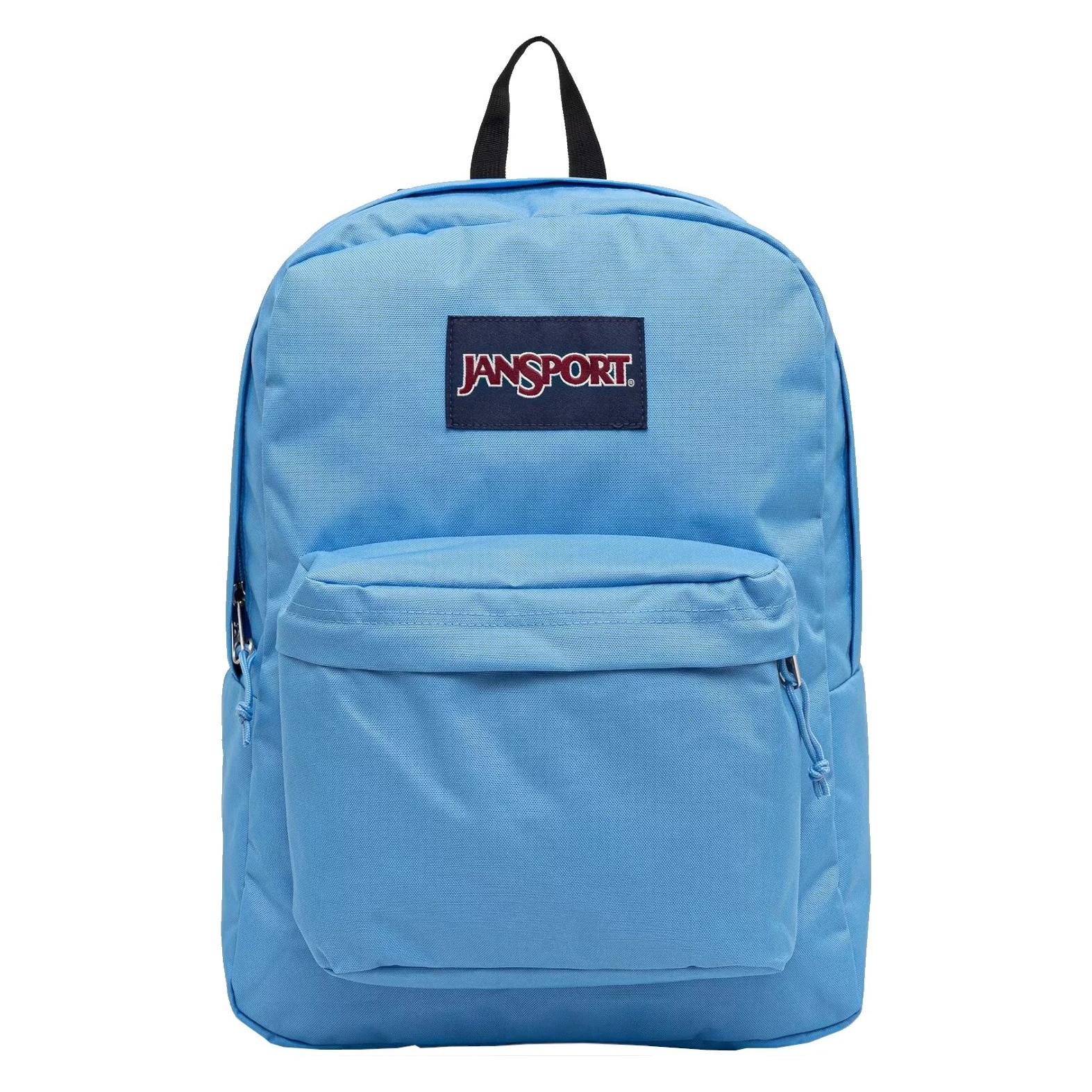 JanSport Superbreak Backpack EK0A5BAG8Z1 Niebieskie One size (EK0A5BAG8Z1)