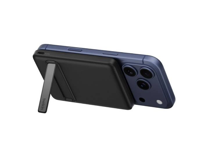 Belkin BPD011hqBK, 5000 mAh, Recharge sans fil, 20 W, Noir