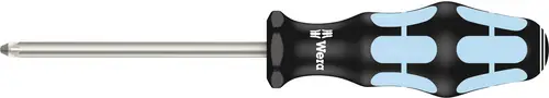 Wera 3355 05032032001 Werkstatt Kreuzschlitz-Schraubendreher PZ 2 Klingenlänge: 100mm DIN ISO 8764-PZ