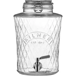 Kilner Diamond, Getränkespender, Transparent