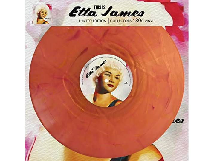 This is Etta James/180 GR Gatefold Sleeve Marbre Orange