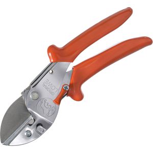 Original-LÖWE Gartenschere 1.107, Amboss, kunststoffüberzogener Stahlgriff, schneidet bis 22 mm Ø