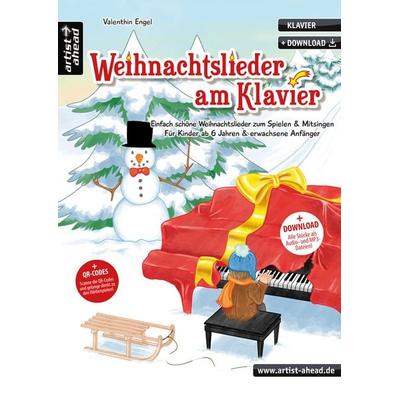 Weihnachtslieder am Klavier, Geheftet von Valenthin Engel, Artist Ahead, 978-3-86642-074-8