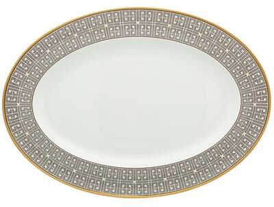 "Noritake Infinity Oval Platter, 16"""