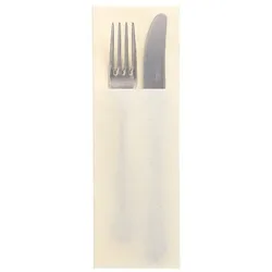 50 Bestecktaschen `DAILY Collection` 48 cm x 30 cm champagner