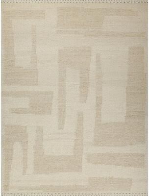 Exquisite Rugs Sunstone flatweave Wool Ivory/Cream Area Rug