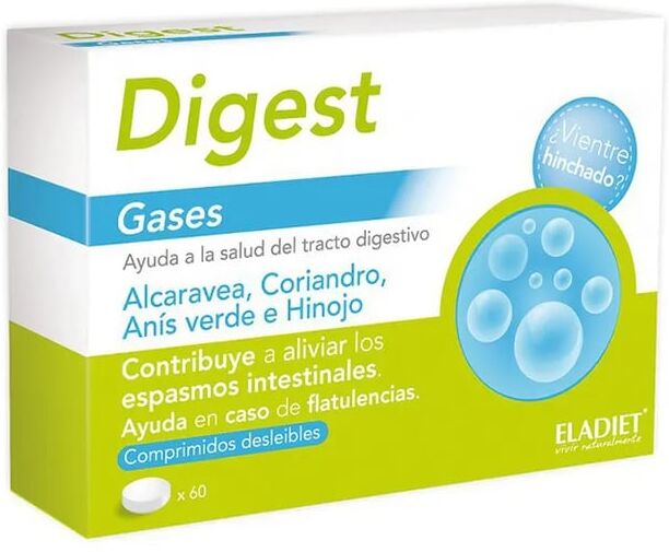 Eladiet Digest Gases 60 Tabs