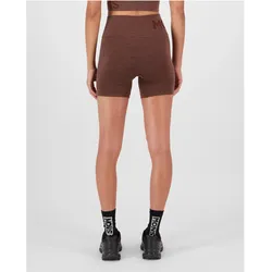Mons Royale, Damen, Funktionsunterhose, Women's Solace Merino Seamless Shorts (S), Braun