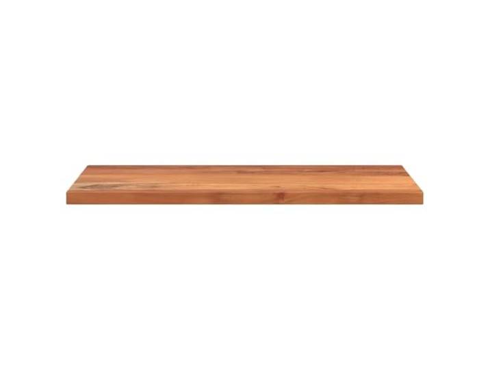 KTHLBRH Tischplatte 100 x 70 x 2,5 cm Massivholz Akazie Rustikal, leicht zu reinigen, für Esstisch oder Bar, natürlicher Ersatz