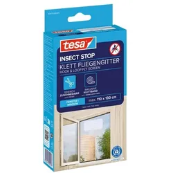 tesa Fliegengitter »Insect Stop STANDARD« 55671 für Fenster weiß, 110x130 cm