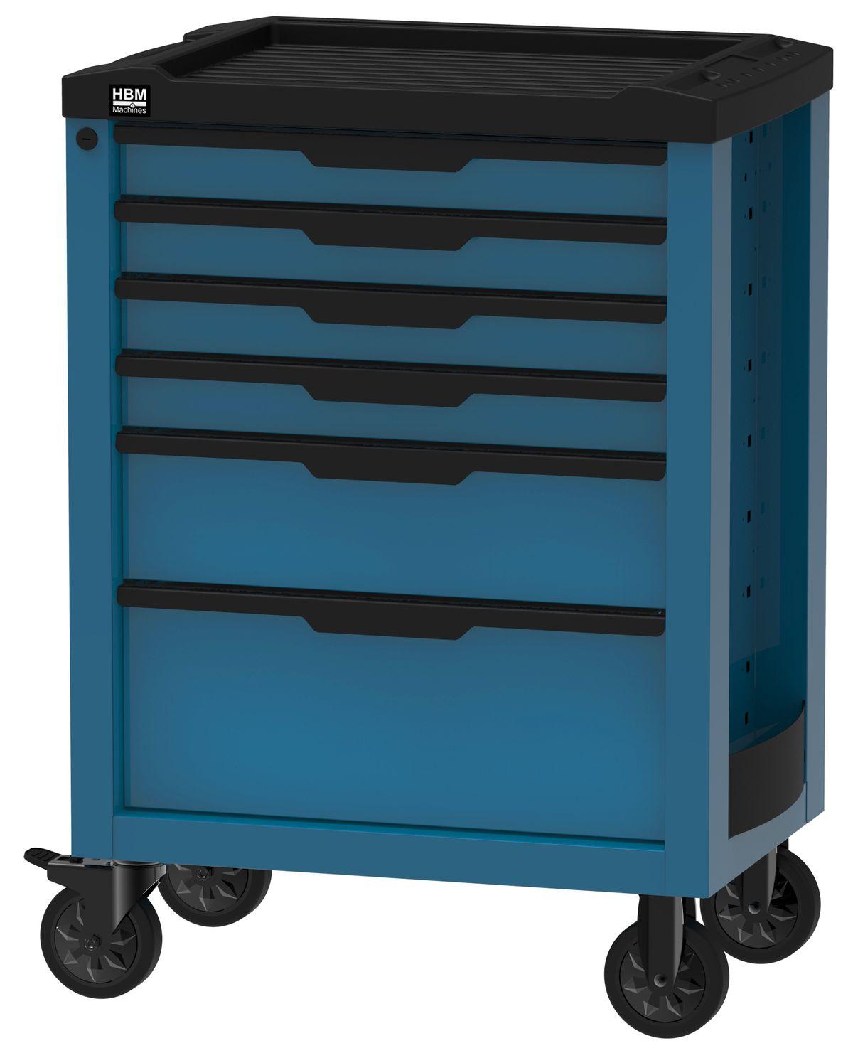 Elektro-Ladegereedschapswagen Blauw (Maximale Belastung 170 kg)