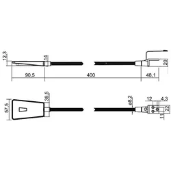L&S, Tischlampe, LED-Anbauleuchten 1-er Set Area Light, Leseleuchte 12 V (150 lm)
