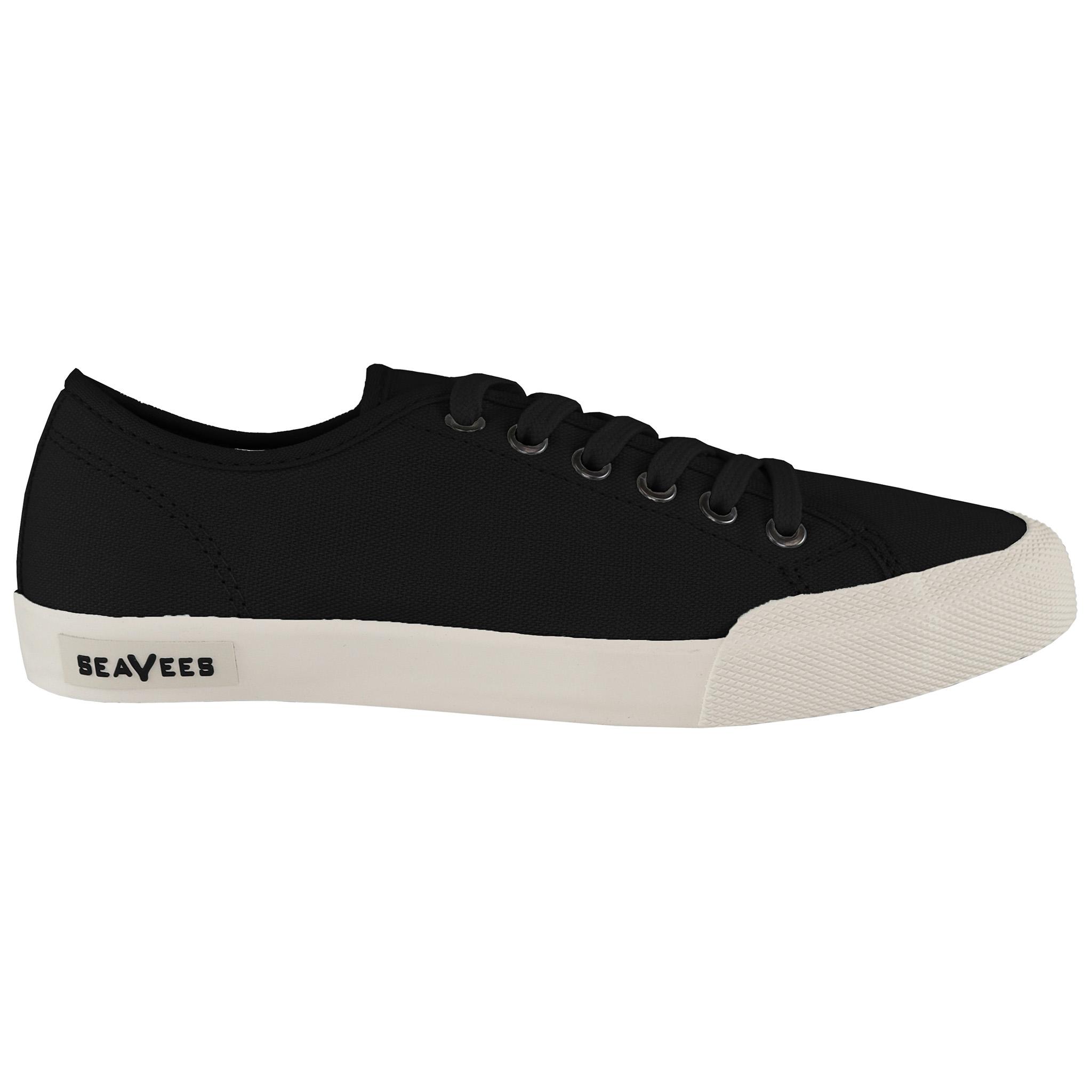 SeaVees Monterey Zwart Heren Plimsolls