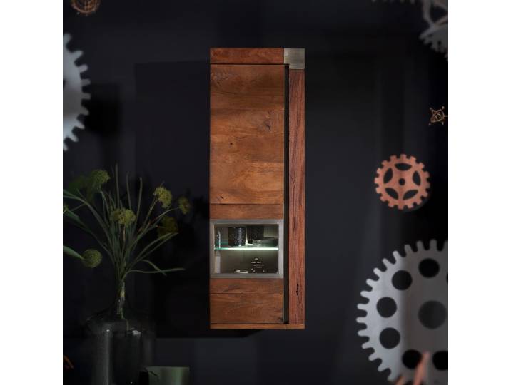 Vitrine 48x35 Manguier laqué Brun AMSTERDAM #12