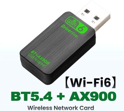 Uplifted Goods High Speed Dual Band Wireless Adapter With Bluetooth Connectivity High Speed Dual Band Wireless Adapter With Bluetooth Connectivity