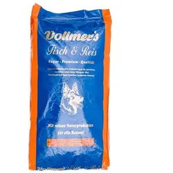 Vollmers Fisch & Reis | 15kg Hundefutter trocken