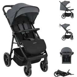 Kikkaboo, Kinderwagen, Kinderwagen Lucy Gurt (0 Monate - 4 Jahre)