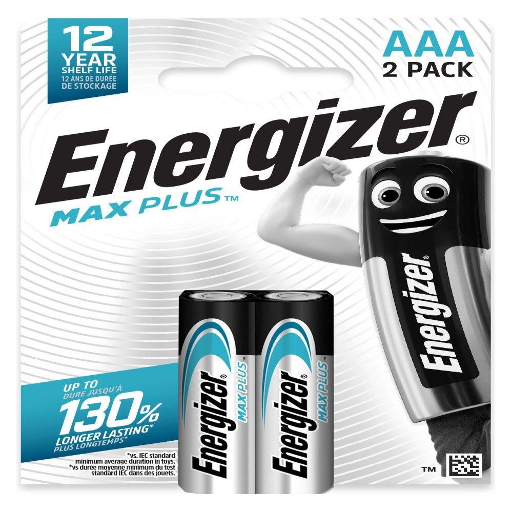 Energizer battery Max Plus Alkaline AAA CP2 (2 Stk., AAA, 1200 mAh) (49077813)