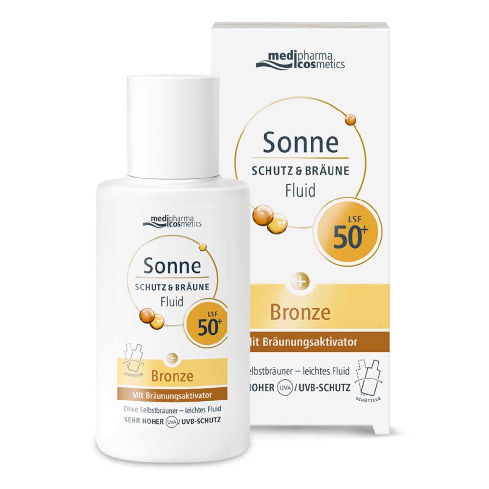Dr. Theiss Naturwaren GmbH Sonne Schutz & Bräune Fluid Bronze LSF 50+ 20092435