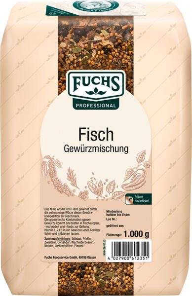 Fuchs Fisch Gewürzmischung 1,0 kg 380756009