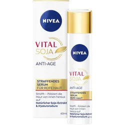 NIVEA Gesichtsserum VITAL SOJA ANTI-AGE STRAFFENDES SERUM 40,0 ml