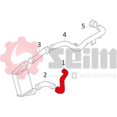 SEIM Ladeluftschlauch 981053 für VW