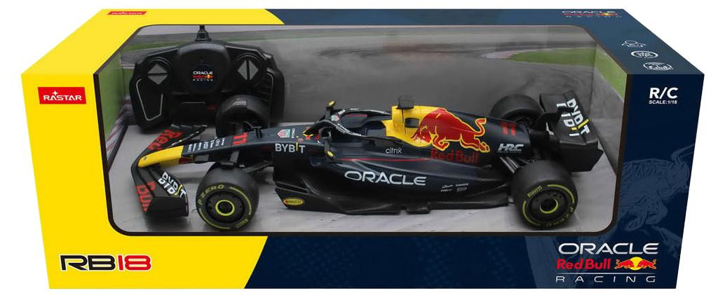 Jonotoys RC Oracle Red Bull Racing Rastar RB18 op afstand bestuurbare Formule 1 auto Max Verstappen