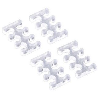 Alphacool Eiskamm X6 - 3mm - 4 Stück klar