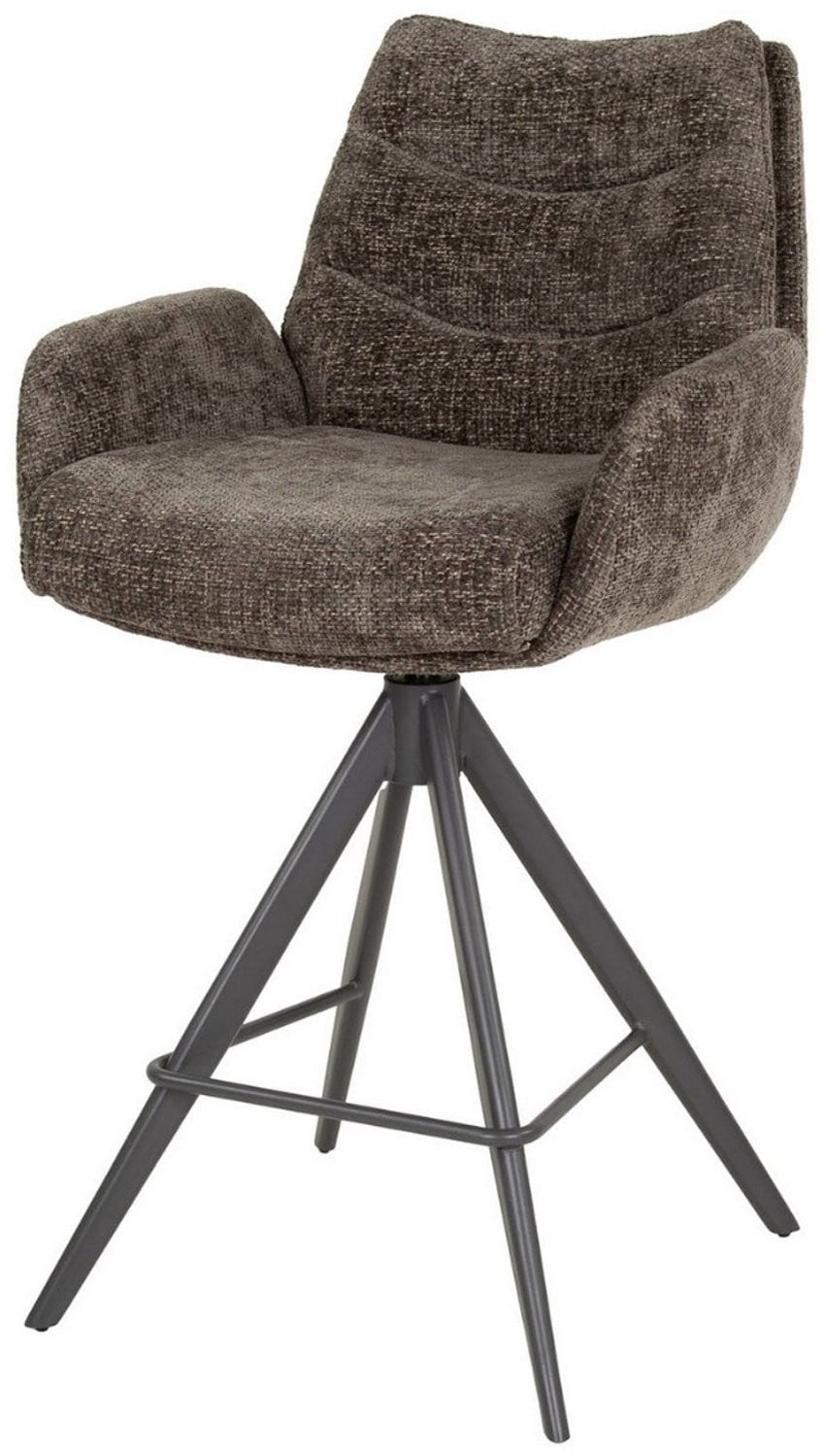 Fraaai Zac barstoel lounge - Hoven taupe