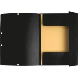 Exacompta, Mappe, 55301E Schwarzer A4-Kartonordner (A4+)