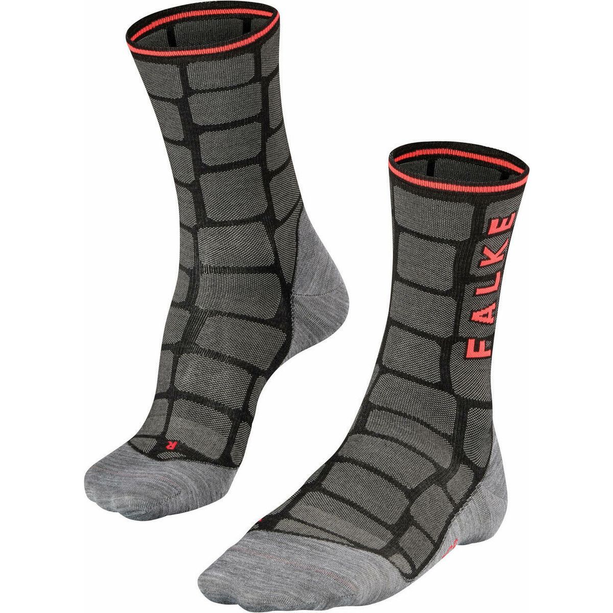 Falke BC6 Cobblestone Unisex Biking Socken black-mix (3010) (3010) 39-41 16887-3010-39-41