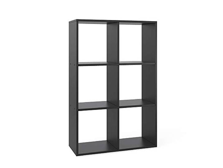 Vicco Raumteiler, Schwarz, 72 x 107.8 cm geeignet zur Aufbewahrung und Trennung von Wohnbereichen