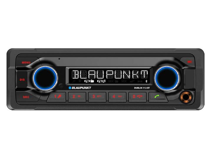 Blaupunkt Dublin 112 BT, 1-DIN Autoradio, 12V, Bluetooth, 2 x USB Autoradio