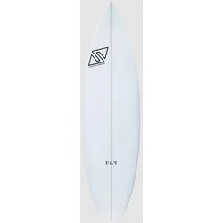 TwinsBros Pop FCS2 Surfboard white Gr. 5'11