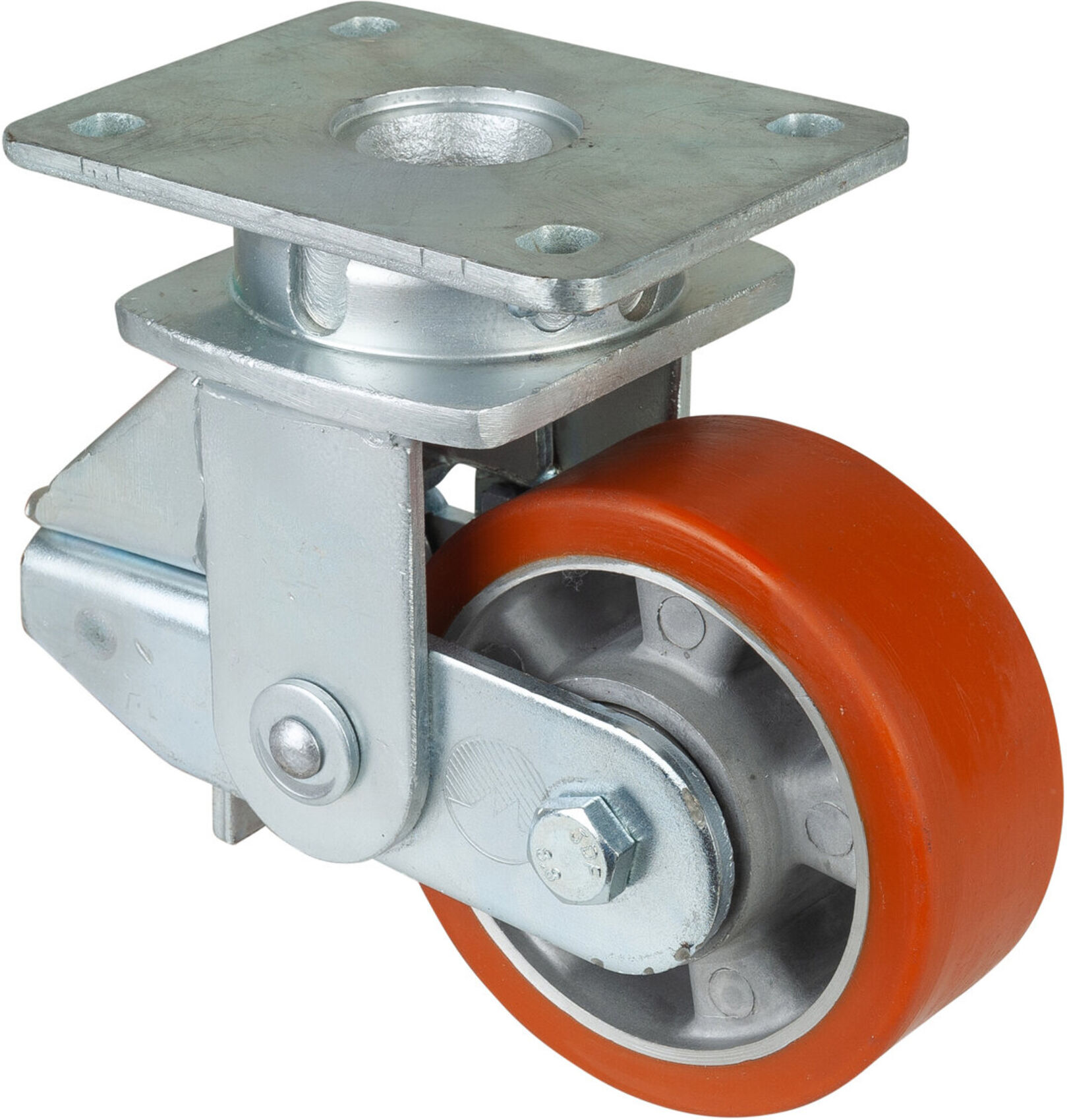 BS Rollen Gefederte Schwerlastrolle (T100.B90.125))