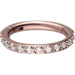 Titan Segmentring Clicker EINGEFASSTE KRISTALLE