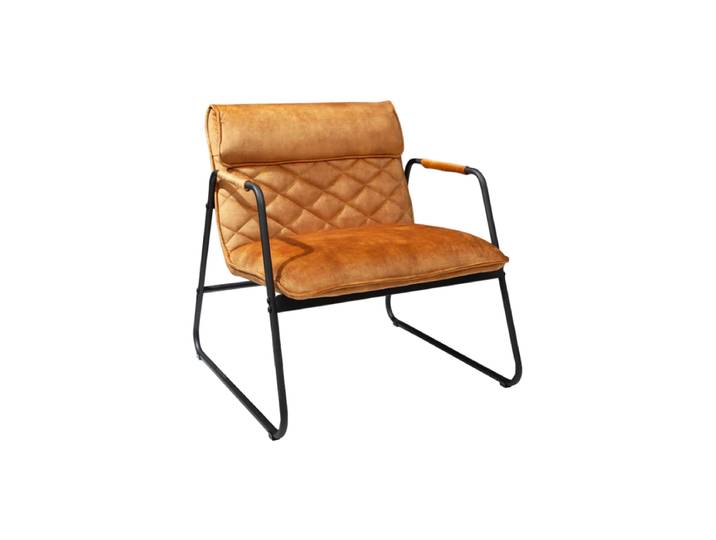 Loungesessel „Retro Mustang“ Samt Invicta Interiors