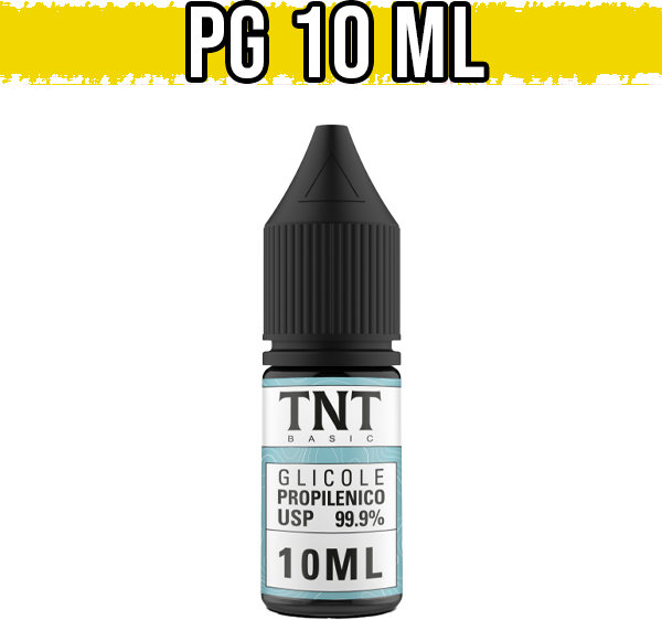 TNT Vape Glicole Propilenico 10ml Full Pg