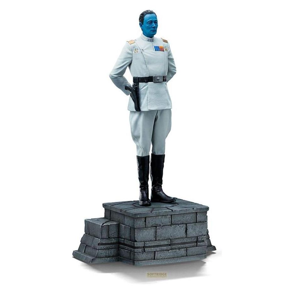 Iron Studios Star Wars Ahsoka Art Scale Statue 1/10 Grand Admiral Thrawn 25 cm (LUCSWR101624-10)
