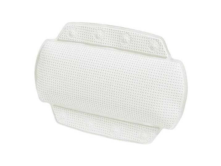 Spirella Badewannenkissen PVC ALASKA 32x23cm Weiss