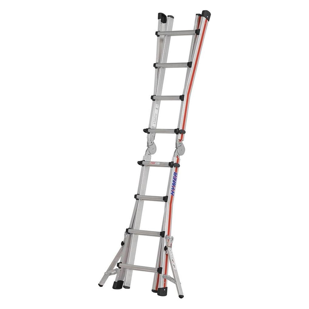 Hymer-Leitern Teleskopleiter (Anlegeleiter, 235 cm) (414216)