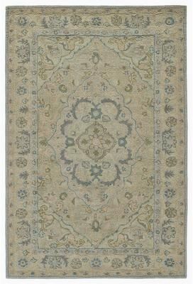 Momeni Tangier Hand Tufted Wool Traditional Medallion Area Rug