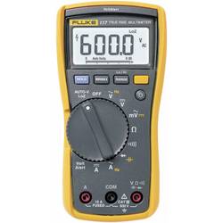 Fluke 117 Hand-Multimeter digital Kapazitätsmessung, inkl. Spannungsprüfer, Durchgangsprüfung, mit Bildschirmhintergrundbeleuchtung CAT III 600 V Anzeige 2583647