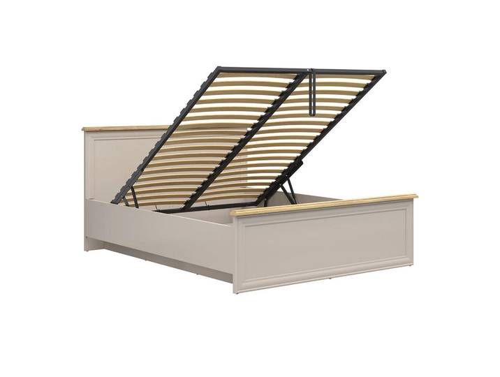 Petits-meubles Boxbett 160/200 Perle Kaschmir, Holzwerkstoff, 160x200 cm, Schlafzimmer, Bett, Boxspringbetten