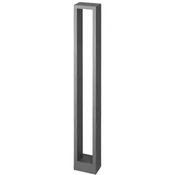 Brumberg 65262103 LED-Pollerleuchte 230 V AC, 50 Hz, 10 W, 3.000 K, graphit struktur, schaltbar