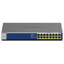 Netgear GS516PP-100EUS (16 Ports), Netzwerk Switch, Blau, Grau